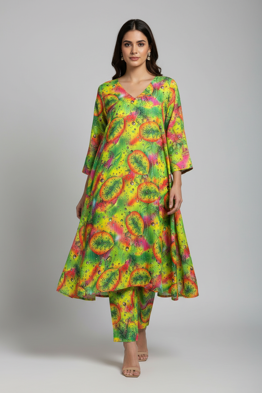 Premium Poly Lawn 2 piece suit-Summer Collection