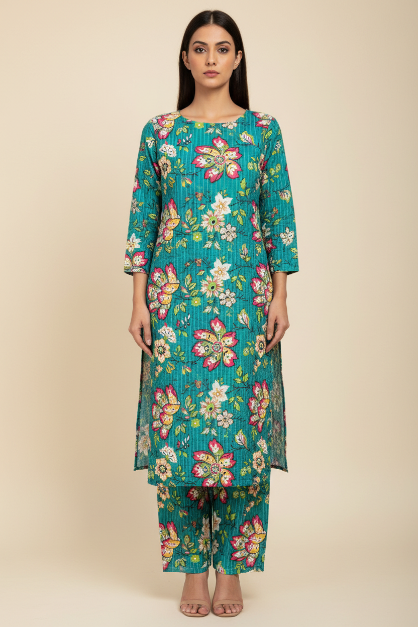 Premium Poly Lawn 2 piece suit-Summer Collection