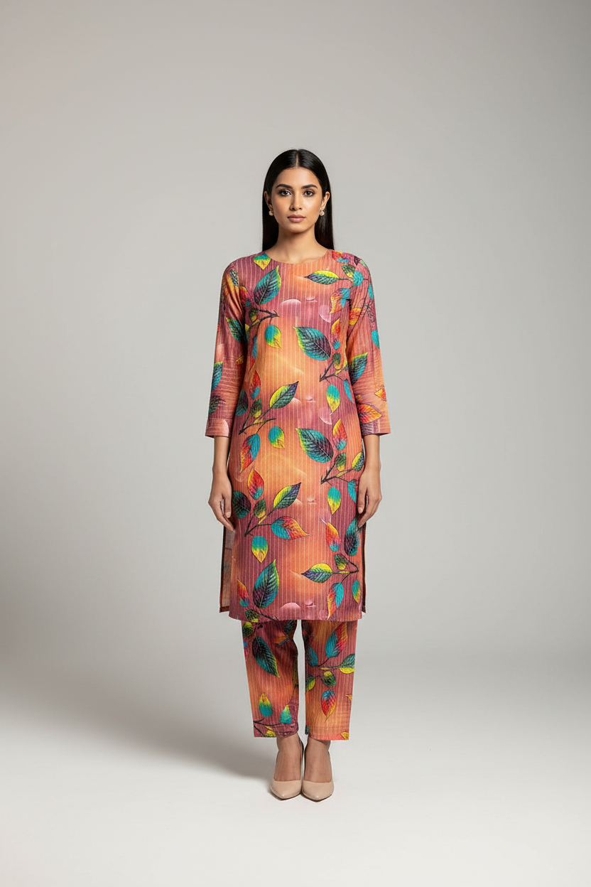 Premium Poly Lawn 2 piece suit-Summer Collection