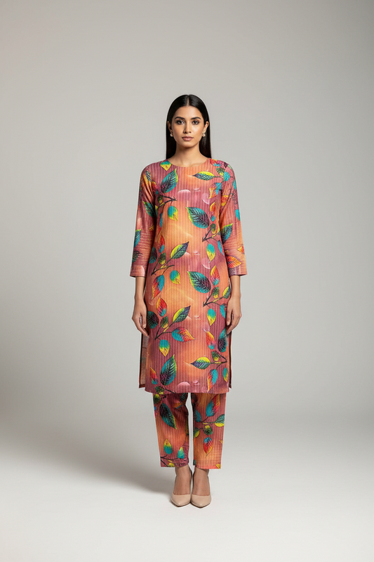 Premium Poly Lawn 2 piece suit-Summer Collection